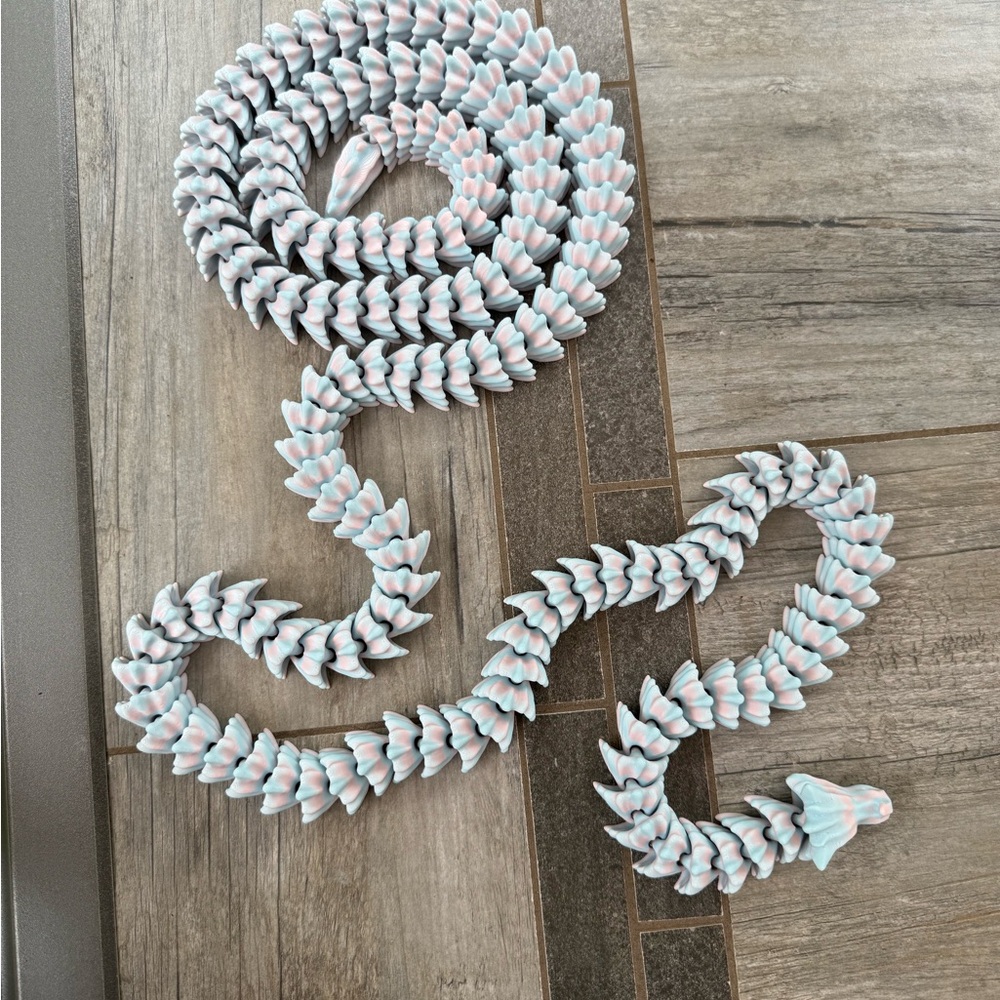 3D Printed Dragon - 5 feet long!